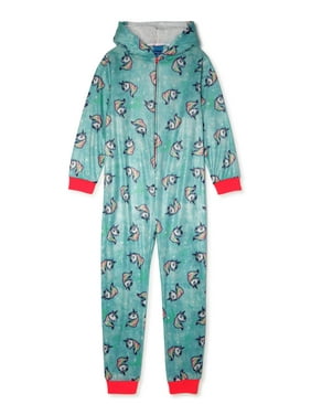 dELiA*s Girls Pink Owl Hoo Needs Sleep Fleece Hooded Pajamas